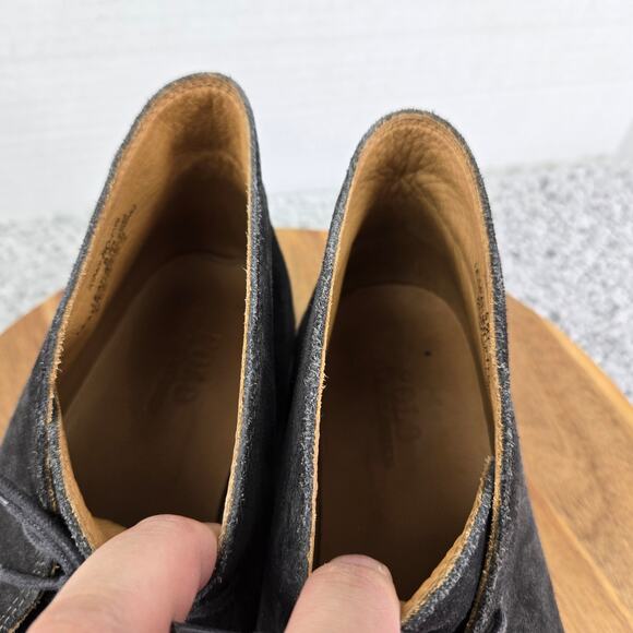 Polo Ralph Laruen Mens 9.5D King Bo Gray Suede Casual Crepe Sole Chukka Boot main image 11